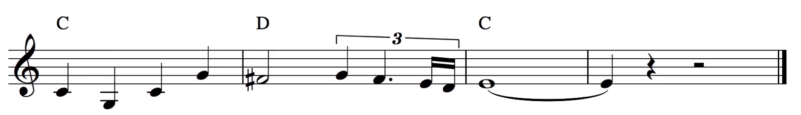Lydian 切换一级和二级和弦